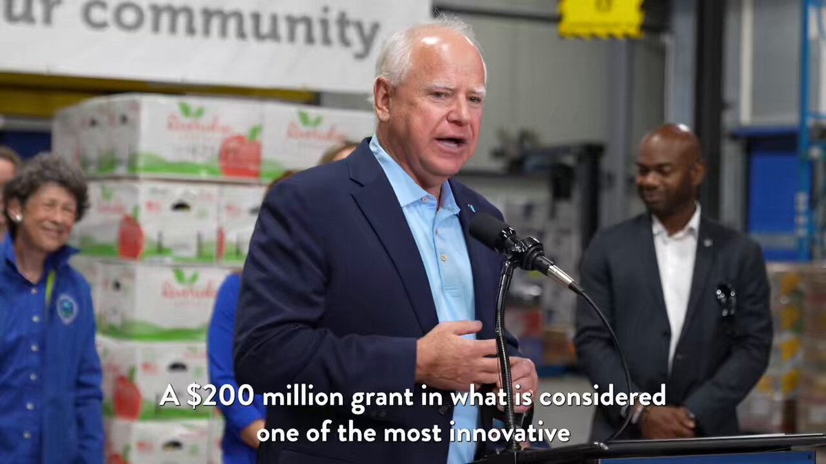 From sustainable agriculture to clean energy, Minnesota is a consistent leader on climate solutions. Thanks to a new $200 million grant from the EPA, we’re cutting climate pollution from our food systems – reducing our carbon footprint and ensuring a healthier, safer Minnesota.