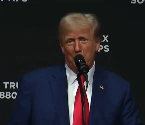 BREAKING: Trump in North Carolina just said Kamala Harris is 'Crazy' because of her laugh. Trump: "That’s the laugh of a crazy person. She’s crazy. They told her don’t laugh, don’t laugh. No, her laugh is career threatening. She doesn’t laugh any more… That’s the laugh of a person with big problems." Crazy people don’t laugh. How many times have you heard Trump really laugh hard? Does he think that this is appealing to women?