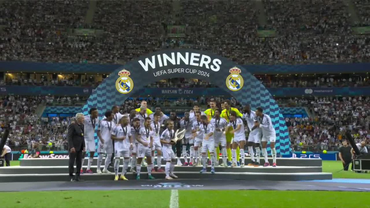 REAL MADRID KICK OFF THE SEASON THE SAME WAY THEY ENDED IT 🏆