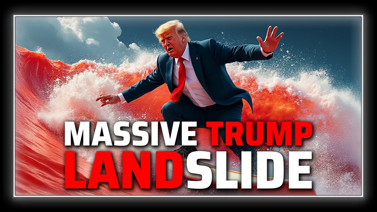 All Evidence Points To Massive Trump Landslide— Don't Let The Globalist Media Gaslight You With Fake Polls