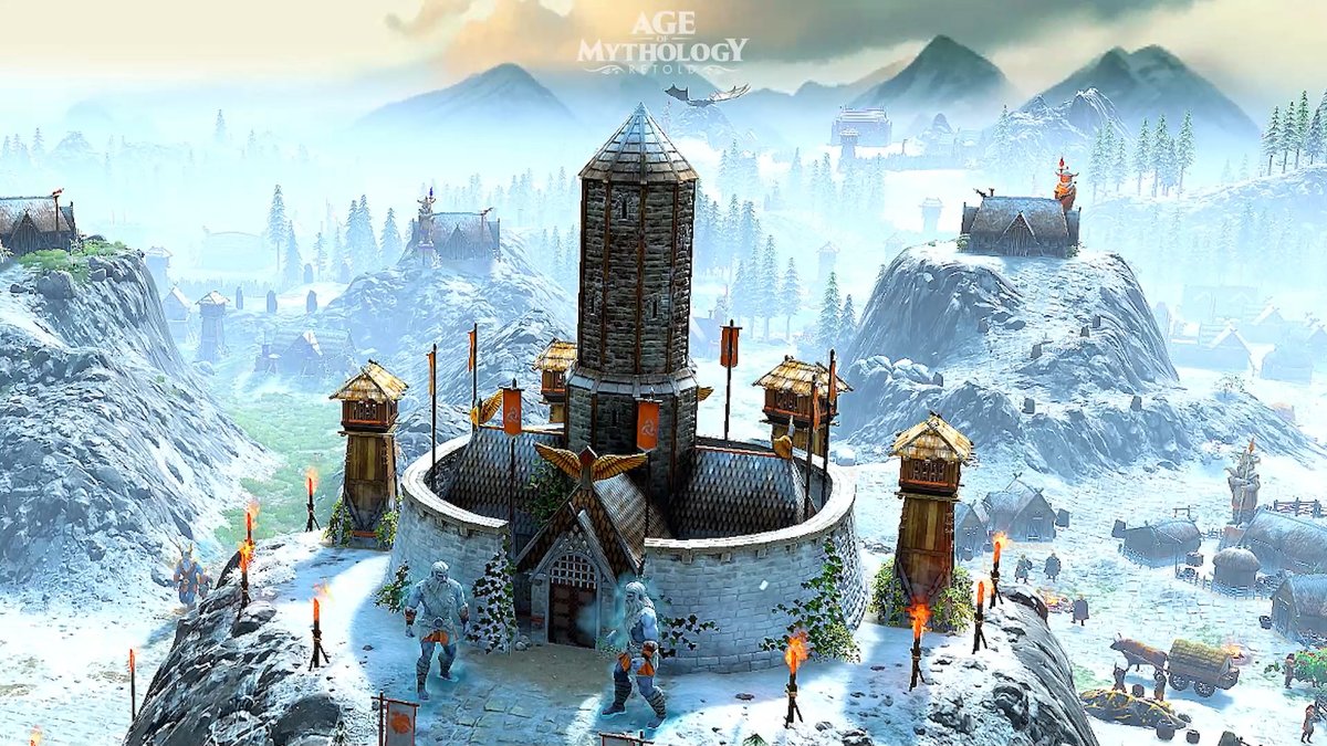 Are you ready to witness gods, monsters, and humans clash in an odyssey of epic proportions? Their power is yours to command in #AgeofMythologyRetold! Come visit us at the #Xbox booth during #gamescom2024!