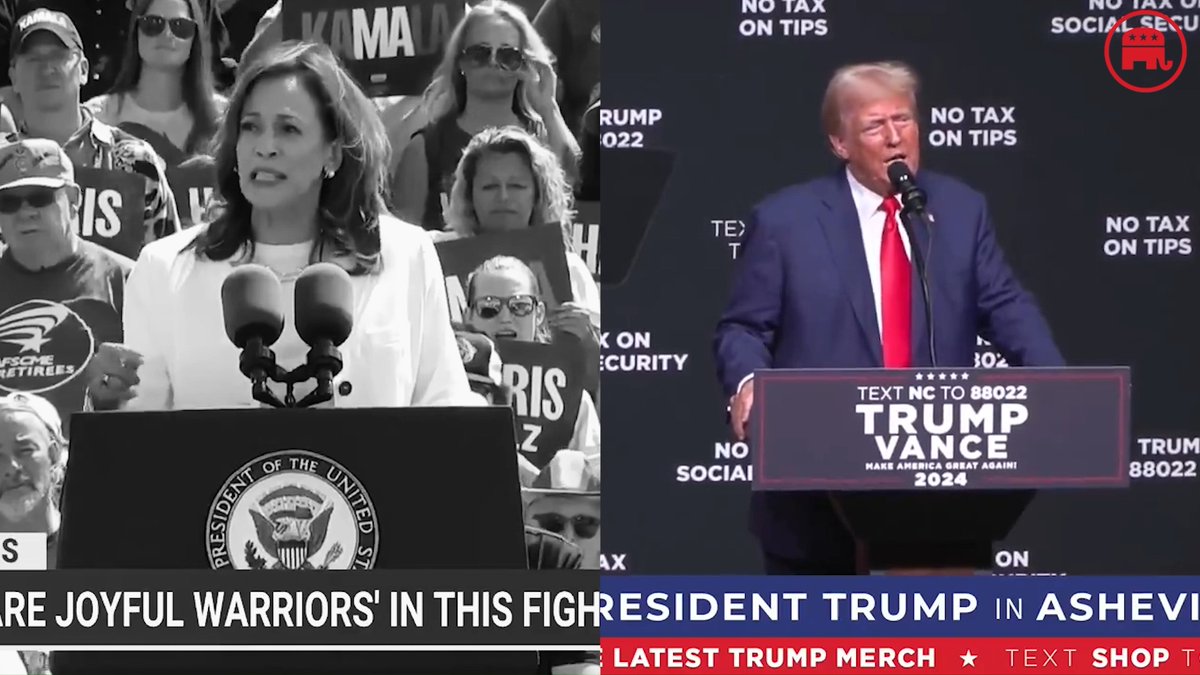 “Kamala has declared that tackling inflation will be a ‘Day One priority’… but ‘Day One’ for Kamala was 3 and a half years ago.” -President Trump