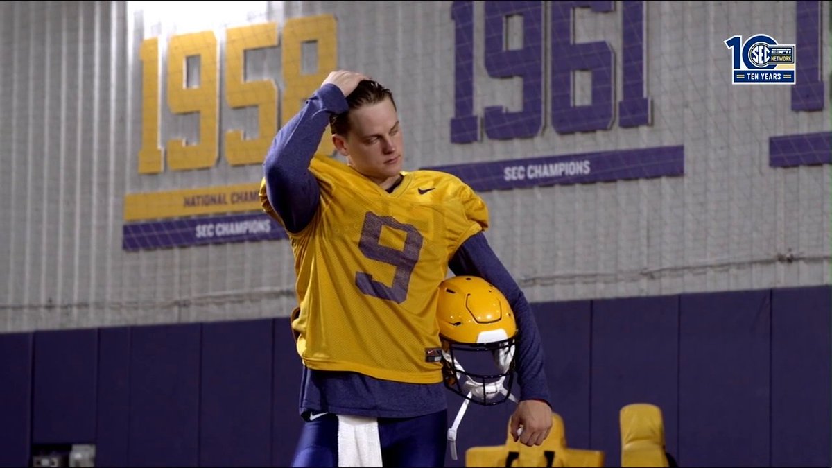 "I think that was kinda the moment that Joe became Joe." This spring practice story about Joe Burrow 🔥 LSU Football