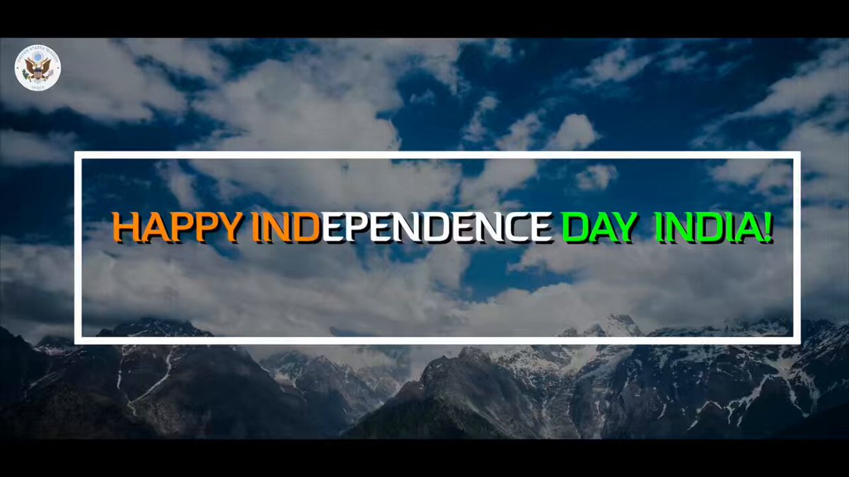 Did you know the Indian Constitution defines 22 scheduled languages? All of us at Embassy New Delhi and the consulates in Chennai, Hyderabad, Kolkata, and Mumbai couldn’t decide which language to use to express our excitement about Indian Independence Day, so we just used them all! From every corner of the United States to every corner of India…Happy Independence Day!