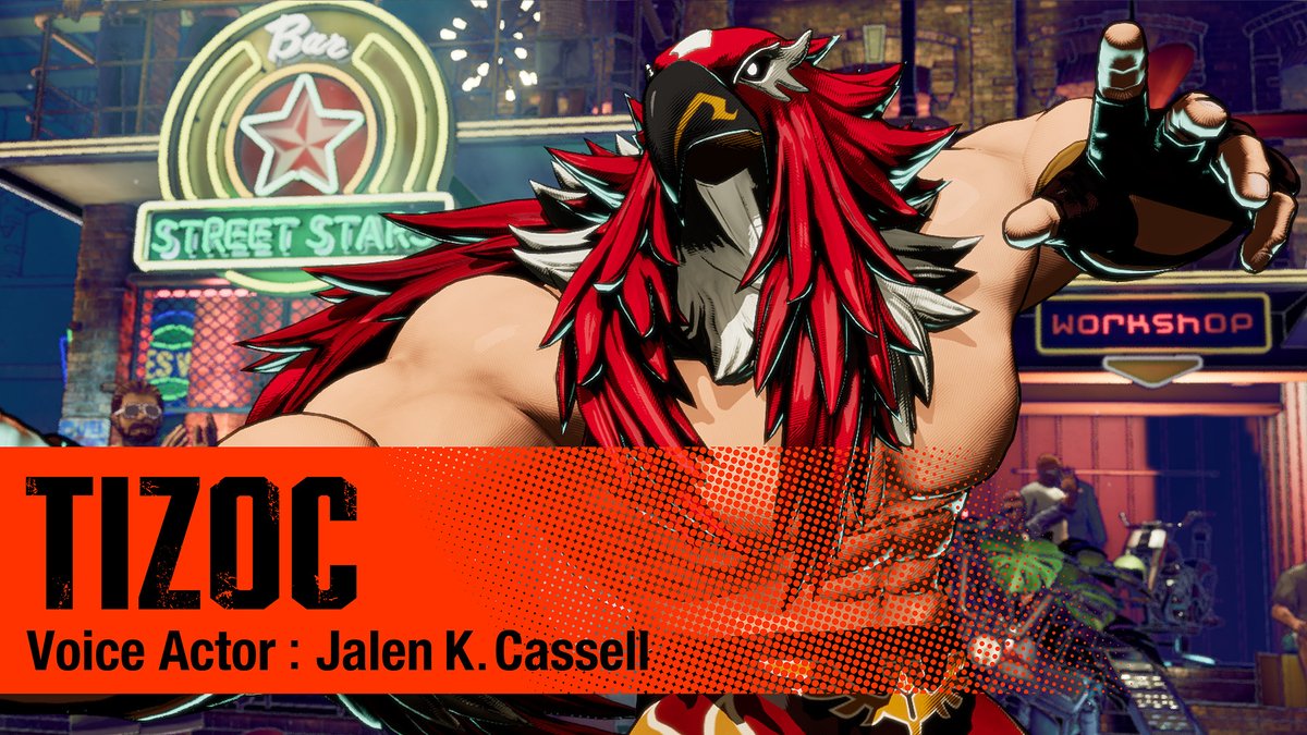 [FATAL FURY: CotW] Tizoc, an invincible symbol of justice, makes his triumphant return to the ring! Voice Actors: Jalen K. Cassell (EN) Hikaru Hanada (JA) Trailer now up: #FatalFury #CotW @JalenKCassell