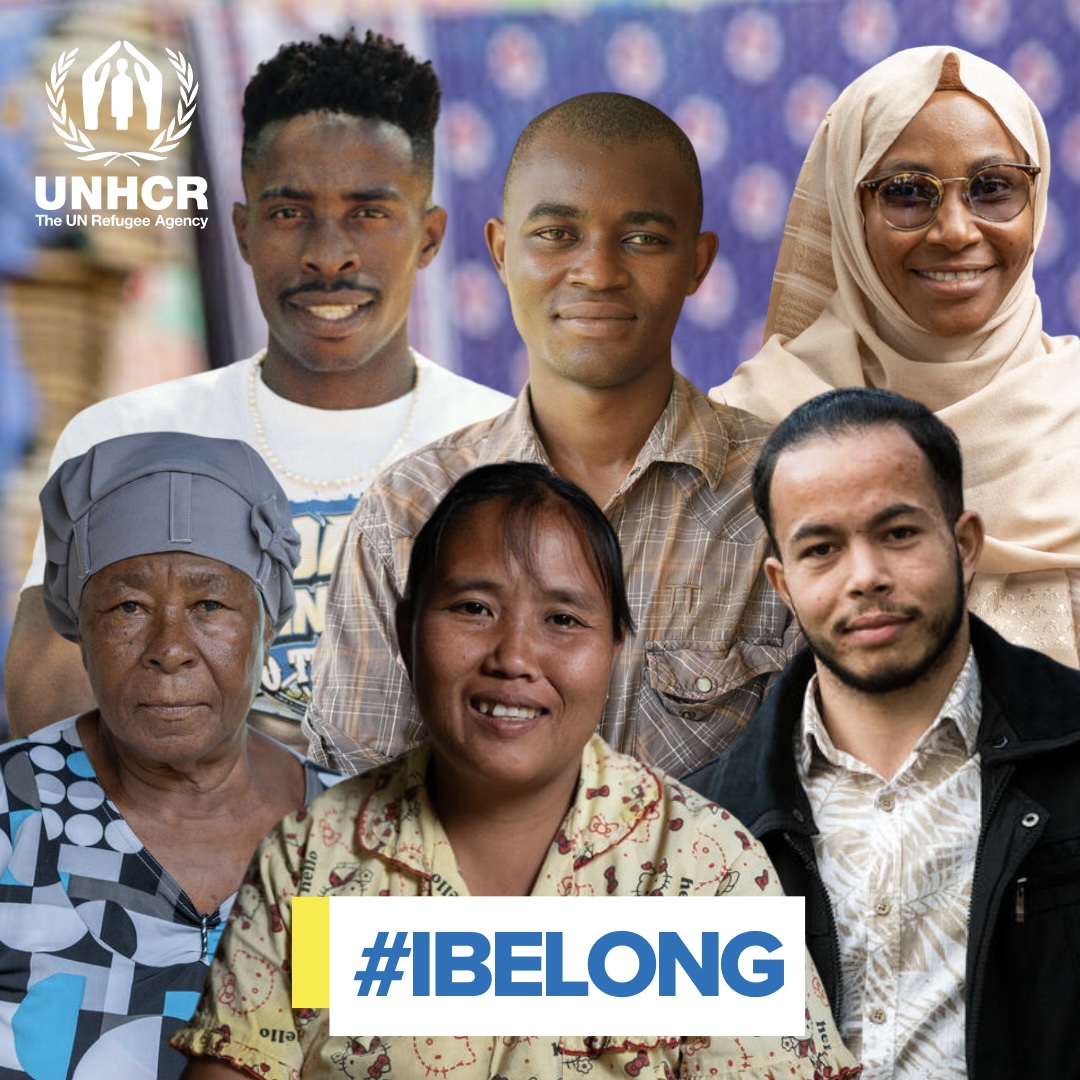 Millions of people around the world are denied the right to a nationality due to circumstances outside their control. Forced to live invisible lives and deprived of their rights. But everyone has the right to a nationality. Everyone has the right to say #IBelong.