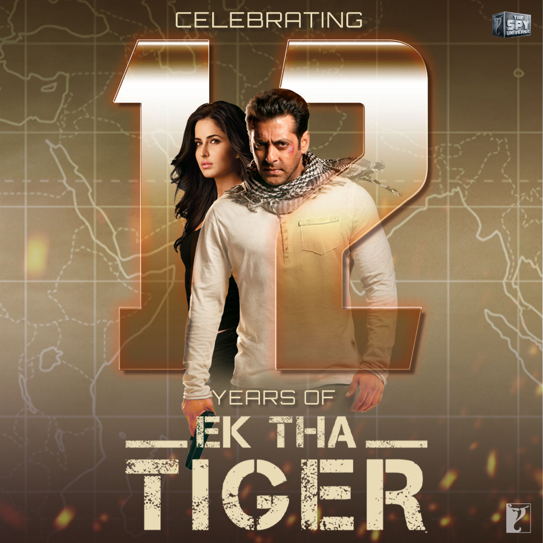12 years later, the roar remains as fierce as ever! #12YearsOfEkThaTiger