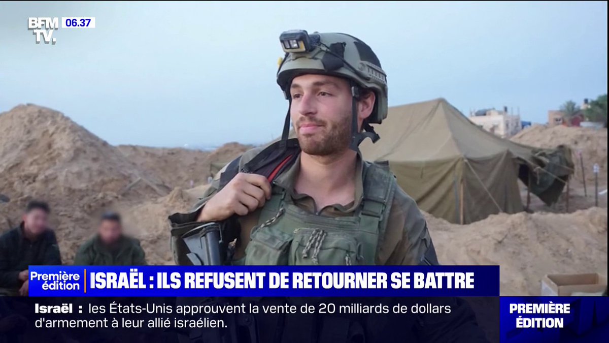 Ce réserviste israélien refuse de retourner se battre en raison des méthodes utilisées par Tsahal
