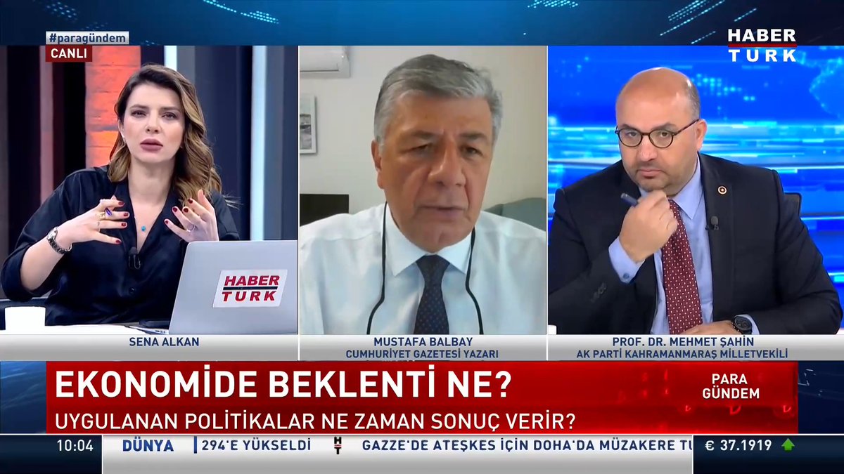 Ekonomide beklenti ne? Uygulanan politikalar ne zaman sonuç verir? Cumhuriyet Gazetesi Yazarı Mustafa BALBAY #ParaGündem'de değerlendirdi.