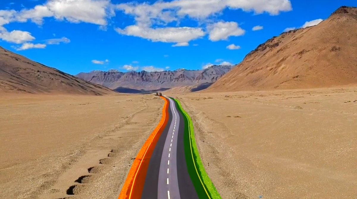 हमारा भारत! 🇮🇳 #PragatiKaHighway #GatiShakti