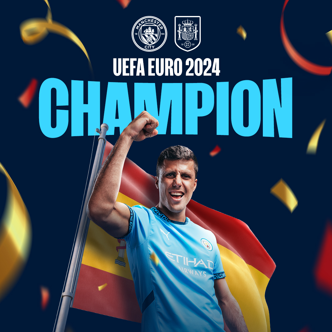 Our Euro 2024 champion! 🏆🇪🇸