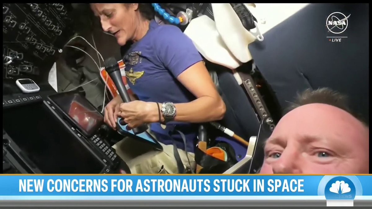 NASA has not yet made a decision about whether it's safe to bring home the two astronauts stuck in space on their Boeing Starliner spaceship or whether they should wait instead and put them on a SpaceX ship that comes back next year. Tom Costello reports on the latest.