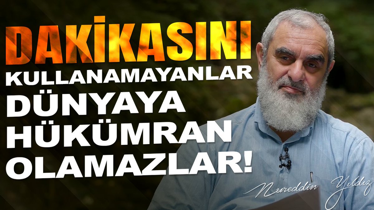 Dakikasını kullanamayanlar, dünyaya hükümran olmazlar.