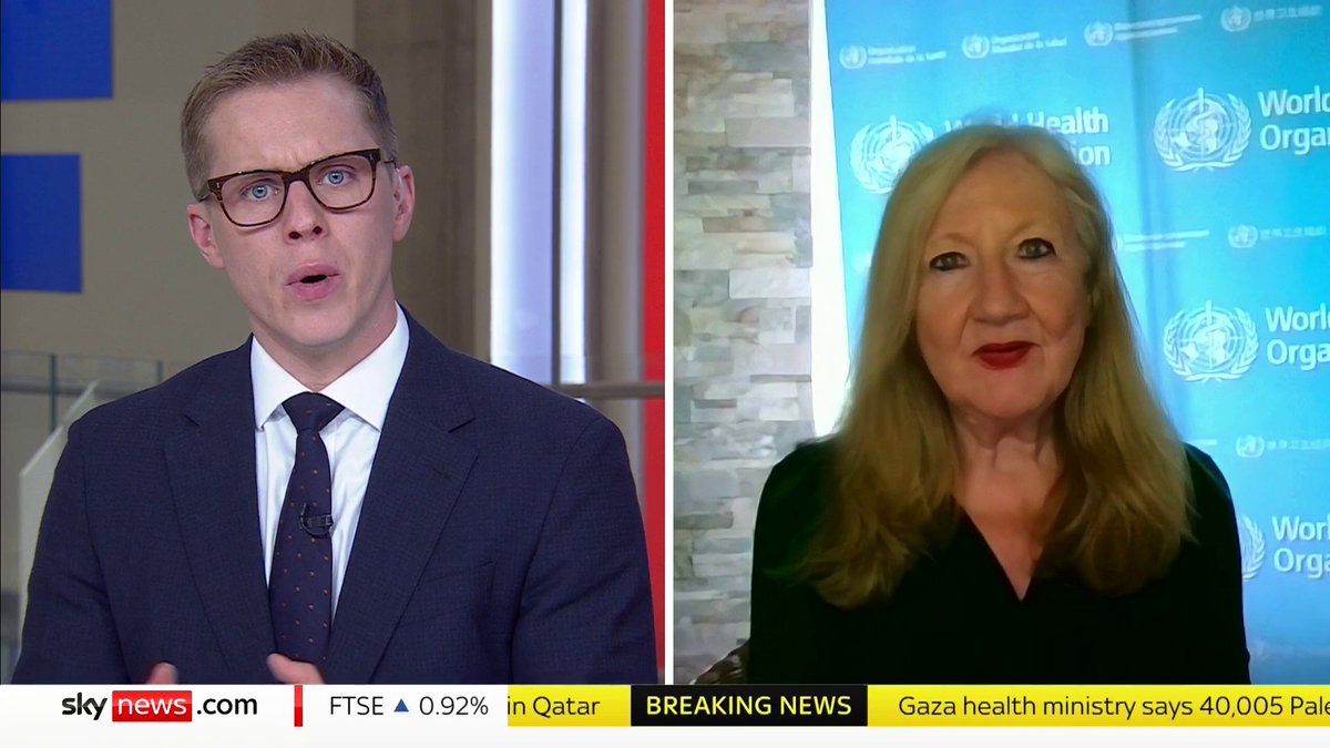 The UK is preparing for potential cases of a new strain of mpox after outbreaks of the virus were declared a global emergency by the World Health Organisation. WHO spokesperson Dr Margaret Harris tells us more ⬇️ More: 📺 Sky 501