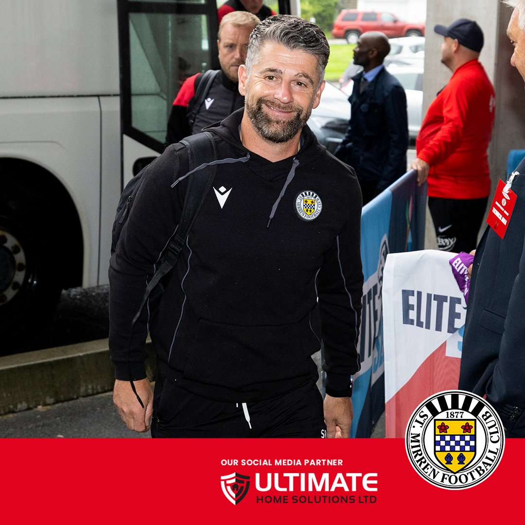 The Saints have arrived... Kick-off is less than an hour away 👊