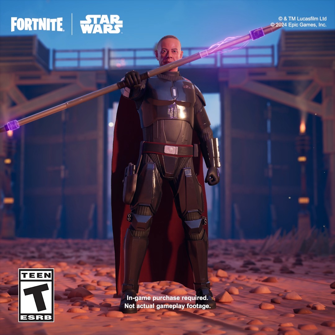Please give him all the cookies 🍪 The Force Lance Flourish Emote and Grogu Back Bling are in the Shop!