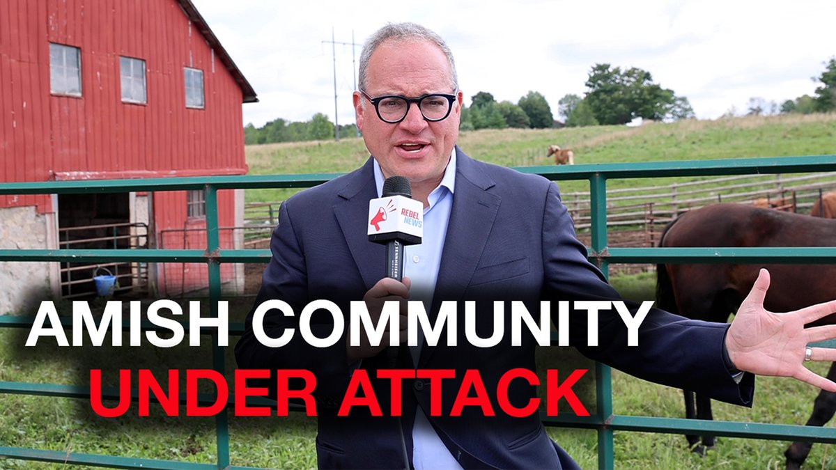 Amish community fined $400,000 for failing to download ArriveCan app Ezra Levant 🍁🚛 reports from Chatsworth, Ontario, where the Trudeau Liberals' bureaucrats have targeted an Amish community with massive, punitive fines for failing to use the ArriveCan travel app — despite the Amish not using smartphones, let alone applications. Last night on The Ezra Levant Show, Ezra reveals how Ontario’s Amish community is under siege, facing unprecedented fines and legal hurdles due to their refusal to comply with digital mandates. Here's why this is a travesty. In the serene countryside of Chatsworth, a community of Amish farmers lives as if in the 18th century, adhering strictly to their faith and traditions. Their simple way of life — without electricity, telephones, or the internet — sets them apart from the rest of the modern world. Yet, this peaceful community is now grappling with a problem no one would have expected: a heavy-handed government bent on enforcing digital compliance. The Amish, originally from Europe, found refuge in North America, escaping persecution in countries like the Netherlands, Germany, and Switzerland. They settled in regions like Pennsylvania in the United States, and Canada, where they could live according to their beliefs. Hollywood has often romanticized the Amish way of life, as seen in the Harrison Ford movie Witness, which highlighted their detachment from modern society. However, the reality is far from idyllic, especially now, as the community faces a new form of persecution. The problem began with the Canadian government's enforcement of the ArriveCan app during the COVID-19 pandemic. This app was mandatory for anyone entering Canada, requiring travellers to submit their health information digitally. The Amish, however, do not use smartphones, let alone apps. They also have religious exemptions from vaccinations, making the use of such technology unnecessary and intrusive for them. Yet, despite these clear exemptions, the government insisted on compliance, leading to severe penalties. The result? The Amish community in Chatsworth has been slapped with nearly $400,000 in fines for not using the ArriveCan app. This is a community that doesn’t use electricity, let alone digital applications. The fines were not just a bureaucratic oversight — they were a targeted action. The government even went so far as to place liens on their properties, effectively freezing their ability to obtain loans and transfer land titles within families. These punitive measures have left the Amish community in a state of shock and despair. Imagine being a farmer in need of a loan to buy cattle, only to be told that your property has a lien on it because of fines related to an app you cannot even use. This situation is not just an attack on the Amish economy; it’s a direct assault on their religious freedoms. The government’s actions have created an uneven playing field, where a community that lives without modern conveniences is being punished for not participating in a digital system. It’s a blatant case of bureaucratic bullying, and it’s happening right under our noses. Fortunately, The Democracy Fund has stepped in. They’ve begun taking up the cases of these Amish families, working to overturn the unjust fines and remove the liens placed on their properties. However, the road ahead is long and fraught with challenges, especially given the unique nature of the Amish community’s way of life. The Amish may not fight back themselves — they are pacifists by nature — but they have welcomed the help of others who see the injustice in what’s happening. This is not just a fight for the Amish; it’s a fight for religious freedom and the right to live according to one’s beliefs without government interference. It’s time to stand with the Amish and ensure that their way of life, so different yet so enriching to the fabric of our society, is protected from unwarranted government intrusion.