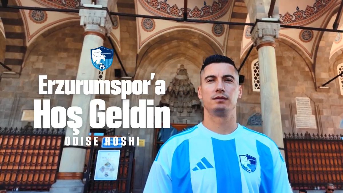 Erzurumspor’umuza hoş geldin Odise Roshi! 🤝 #EfsaneGeriDönüyor 💙🤍