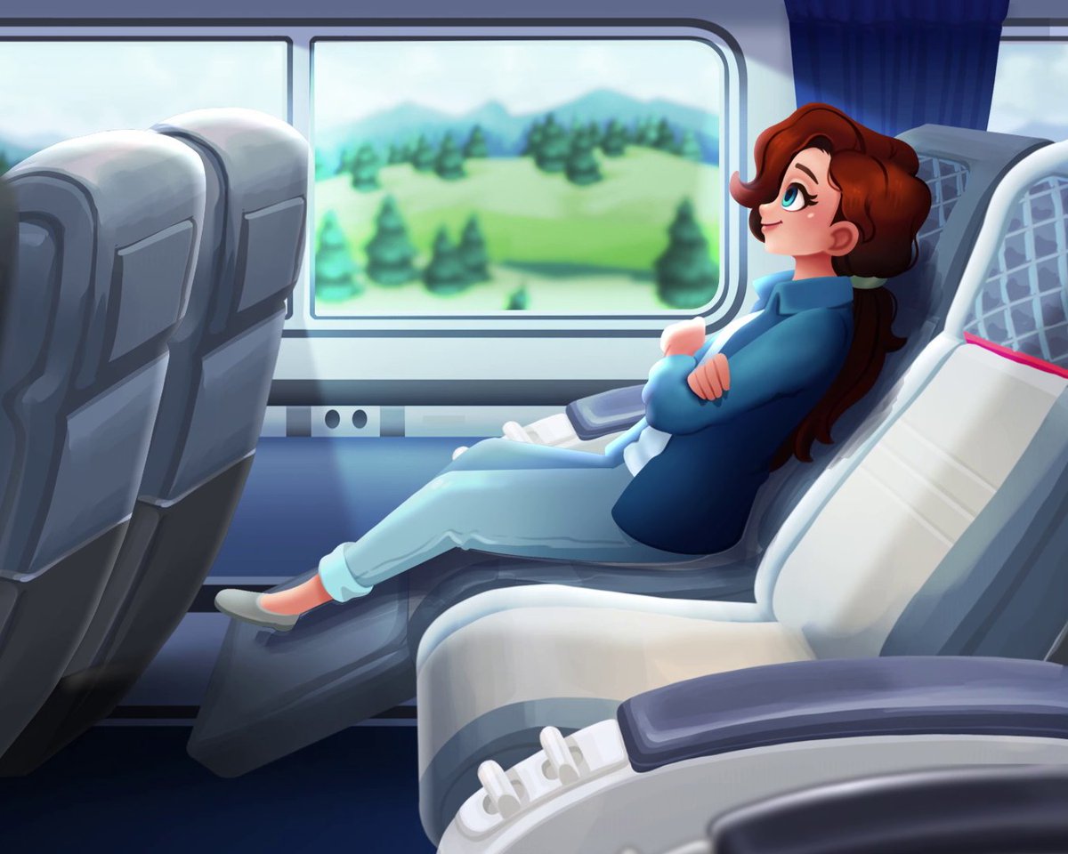You see what happens when you choose planes over trains?
