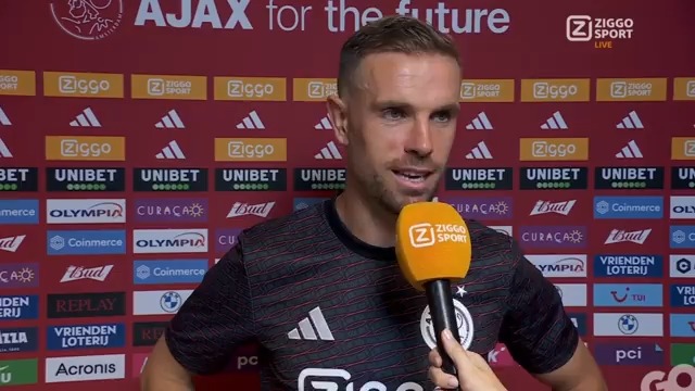 Aanvoerder Jordan Henderson na afloop van de wedstrijd 🗣️ #ZiggoSport #UEL #AJAPAN