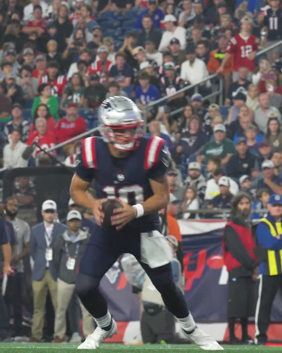 The rooks first score! Drake Maye | NFL 📺: WBZ Boston Sports