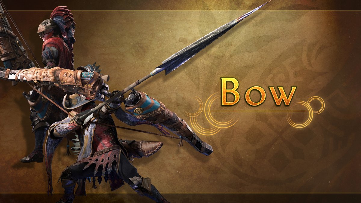 🎯 Bow 🎯 Seek and destroy with the Bow in #MHWilds! Hit a monster with a Tracer and your arrows will home in on the target. With Focus Strike, blot out the sun by firing a volley of multiple arrows into the monster's weak points.
