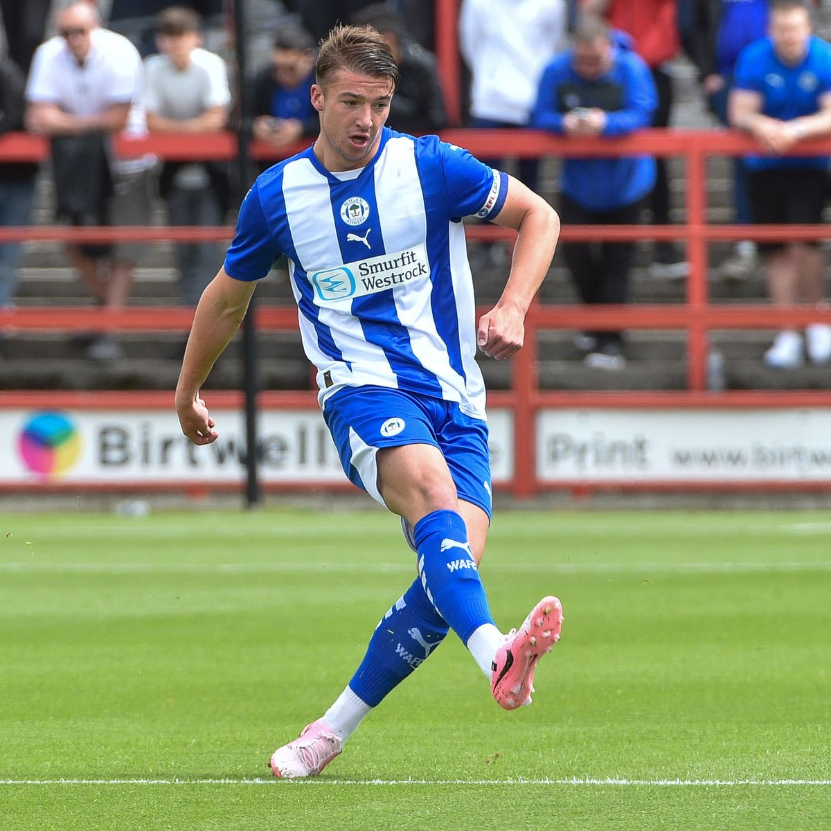 One of our own. 🫶 All the best, Chaz! 🫡 #wafc 🔵⚪️ | Charlie Hughes