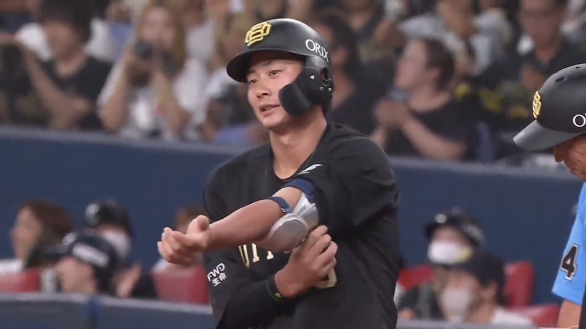 初球を捉えた👀 オリックス #廣岡大志 選手が2点タイムリーヒットを放つ👏 #Bs2024 👇ライブ配信はこちら