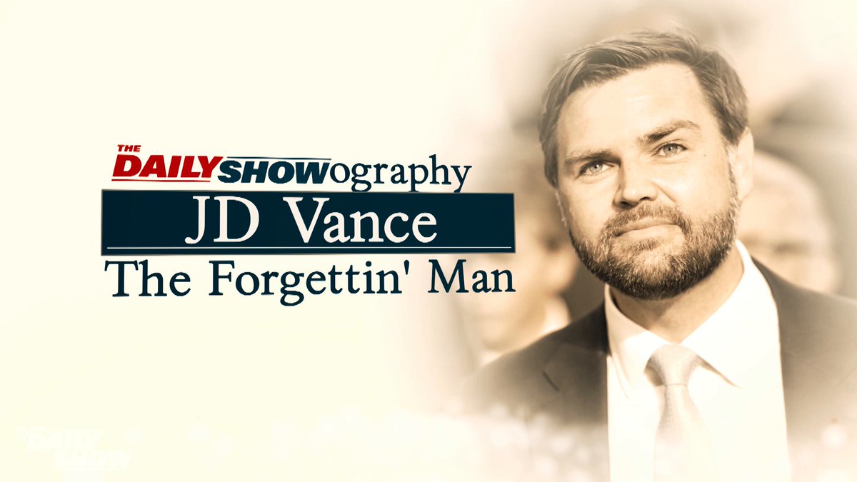 How did JD Vance go from calling Trump “America’s Hitler” to becoming his VP candidate? The Daily Show has the full story of Vance's life.