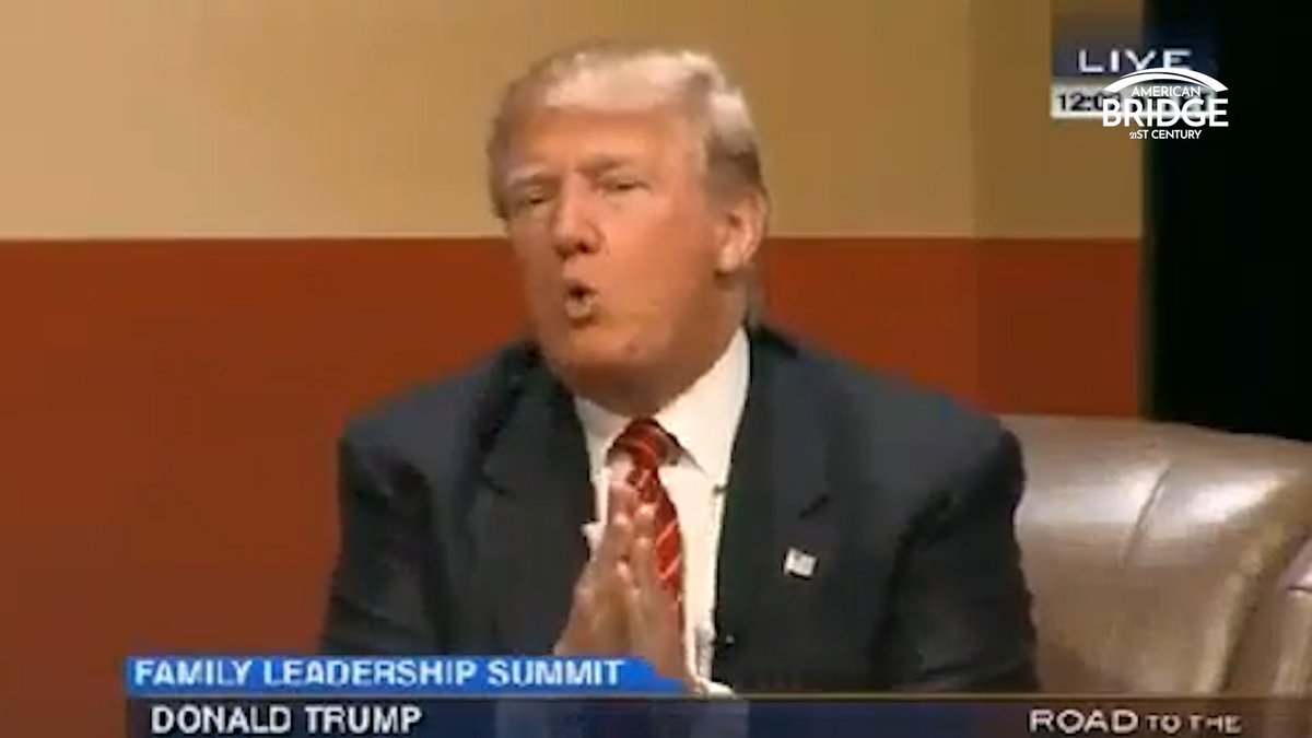 This should have been the end of Trump.