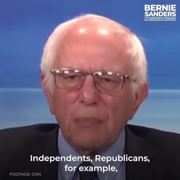 The overwhelming majority of Americans — Democrats, Republicans, Independents, Trump supporters — think we should expand Social Security, lower prescription drug prices, and tax the rich. These are not radical ideas. It's good policy that the American people support.