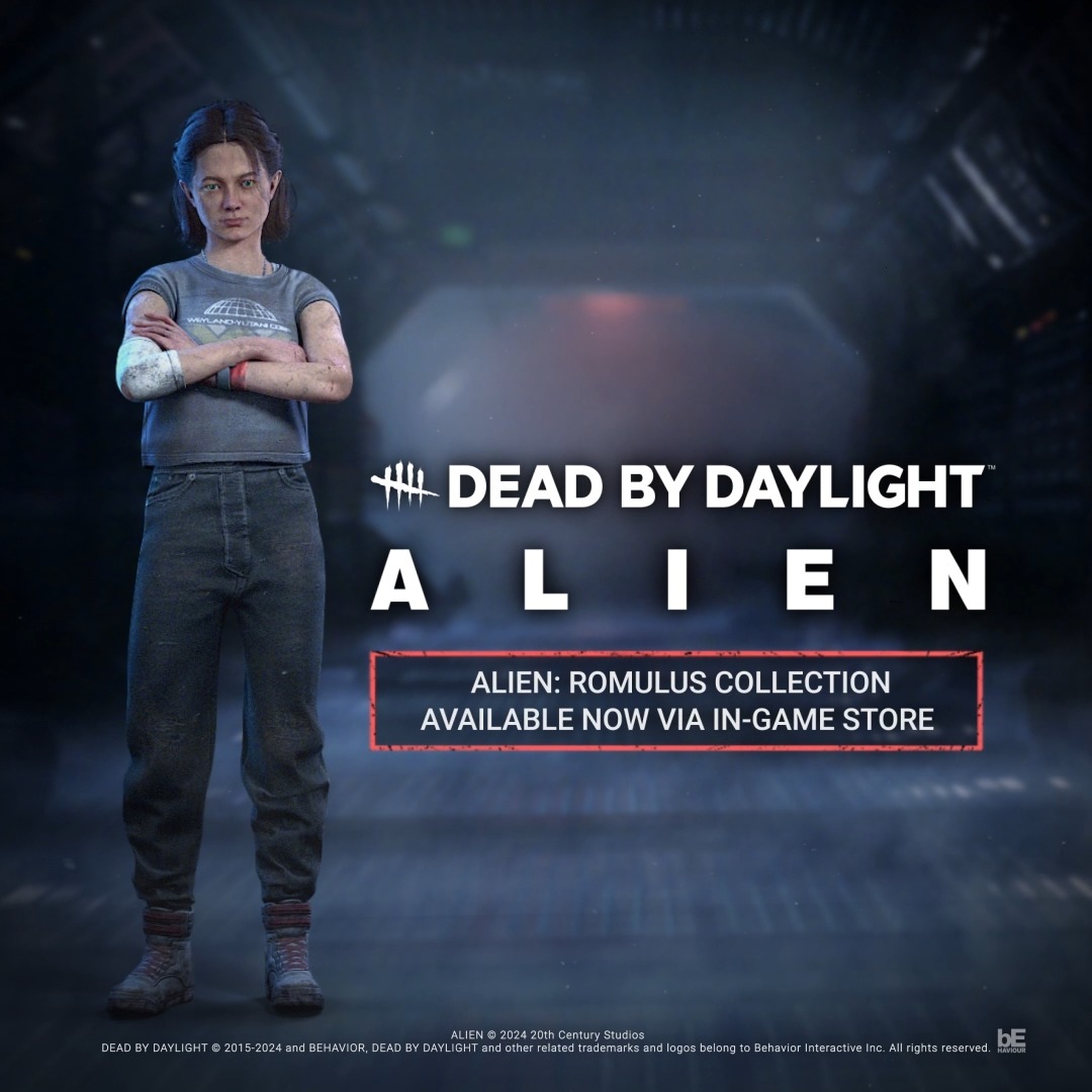 The Alien: Romulus Collection has arrived, featuring the new Rain Legendary Outfit for Ellen Ripley. Now available in the in-game store.