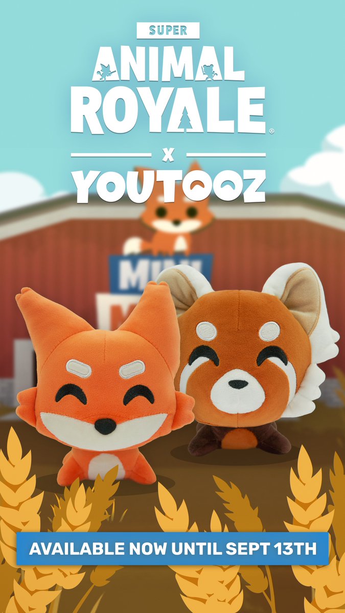 Bring a Mini Animal everywhere you go 🧸 The Mini Fox and Red Panda shoulder riders are live on youtooz until Friday, September 13th! Pick up your new plush pet here: