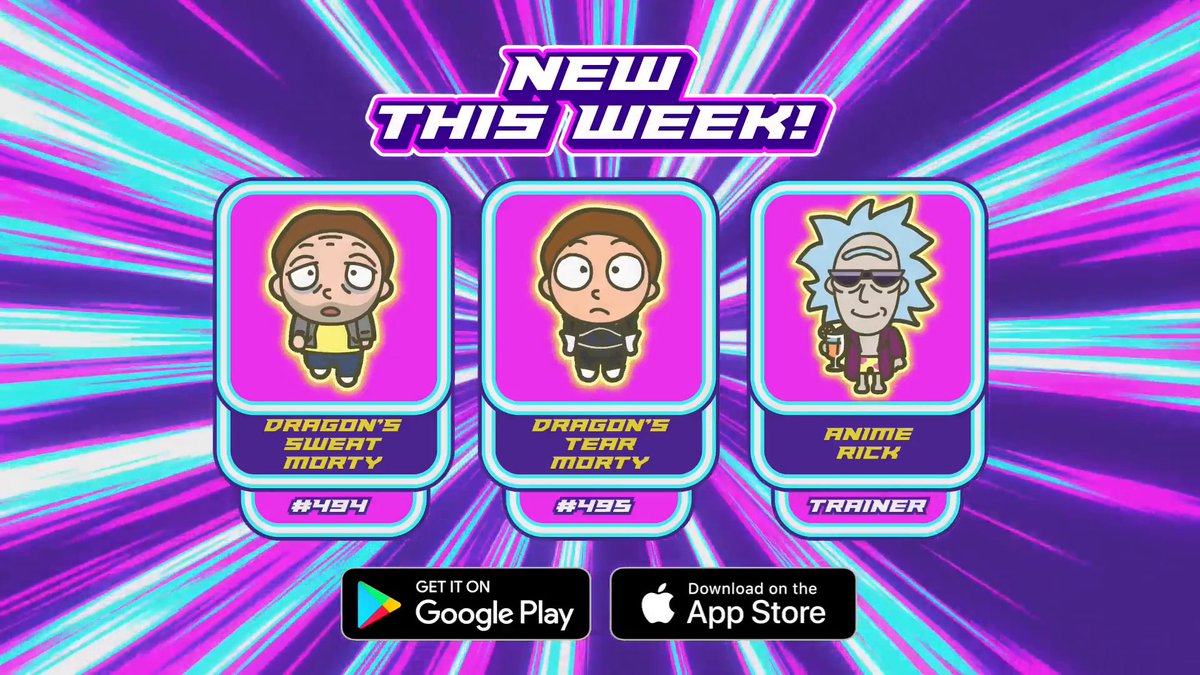 We made these new Anime Mortys specifically so you'd get hooked