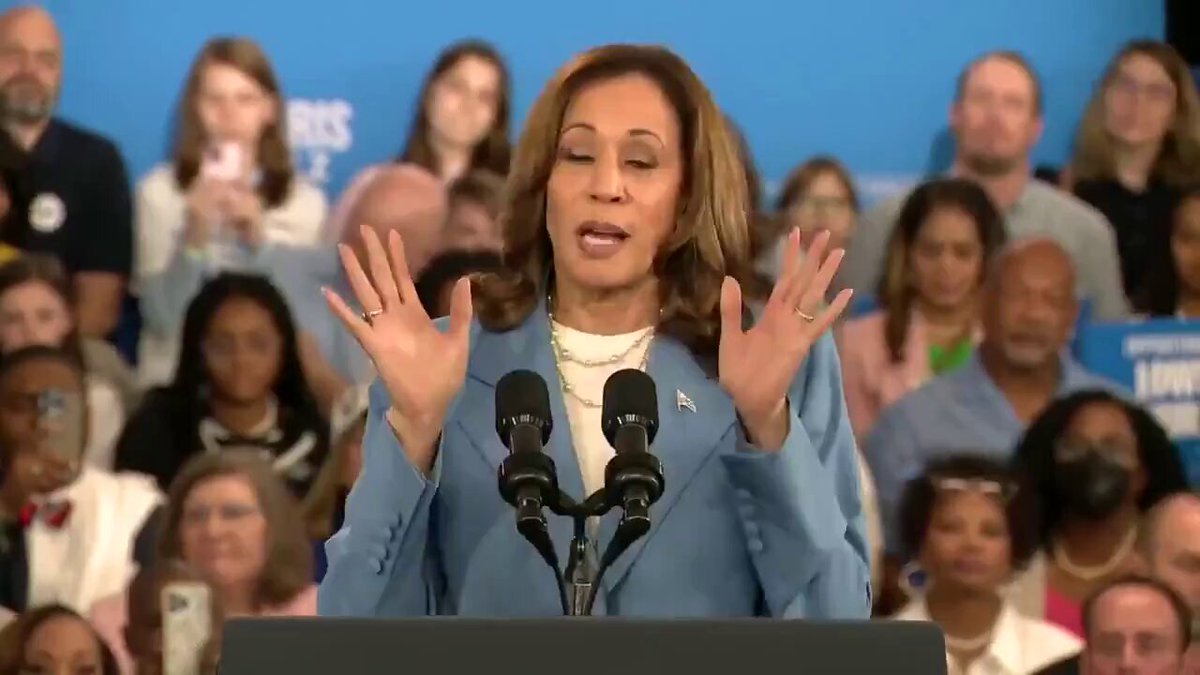 Here's your summary of Kamala's speech on the economy: 1) "Our country has come a long way since Biden and I took office" 2) "The price of food is up 50% today than it was four years ago." 3) "Home ownership is out of reach for far too many American families." 4) "I will chart a new way forward." Everything sucks and is too expensive but you should vote for me anyway.