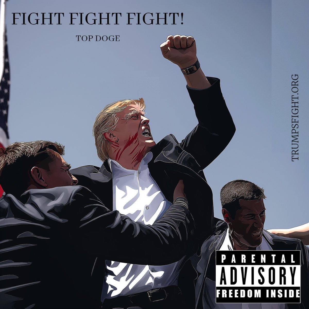 It's my great honor to present my music video and song that I wrote for President Trump, his family, and all of his supporters: "FIGHT FIGHT FIGHT!"