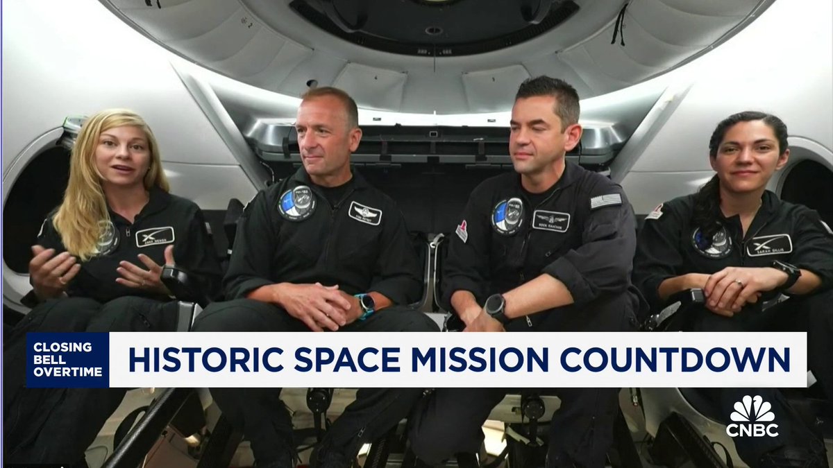 The countdown is on! Shift4 CEO Jared Isaacman is headed back to space as part of an all-civilian crew on the Polaris Dawn mission. Catch the full interview on Morgan Brennan's #ManifestSpace podcast SpaceX #PolarisDawn #space
