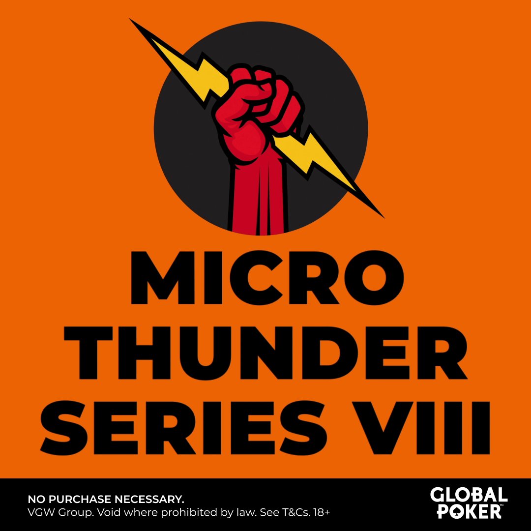 ️1️⃣ follower will win FREE entries for tomorrow's GC20M & SC75K Scrimmages! Just LIKE & RETWEET, then comment your #GLOBALPOKER username.🌩️🏆 We'll draw another winner if this gets 2️⃣0️⃣ 0️⃣ RETWEETS by 12:01 AM ET tom, 8/18. NO PURCHASE NECESSARY.