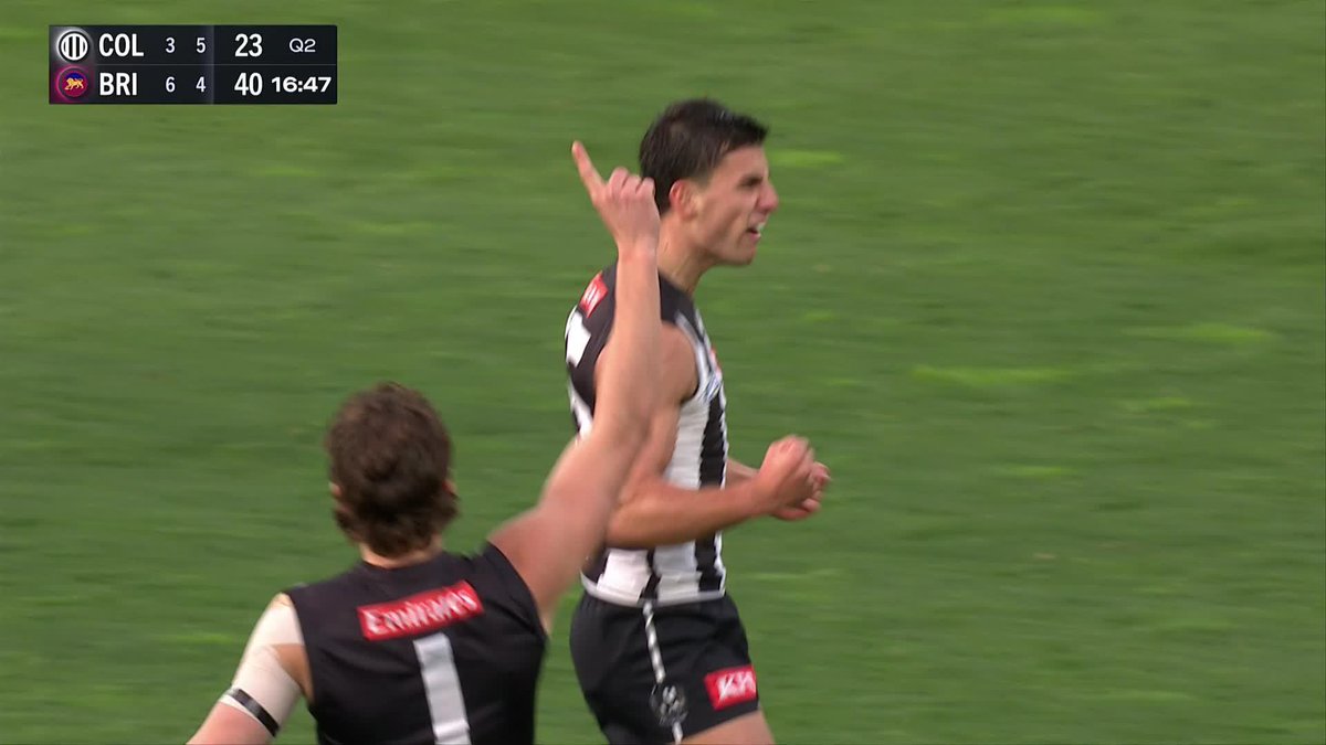 NO ONE CAN CATCH NICK DAICOS 🤩 #AFLPiesLions