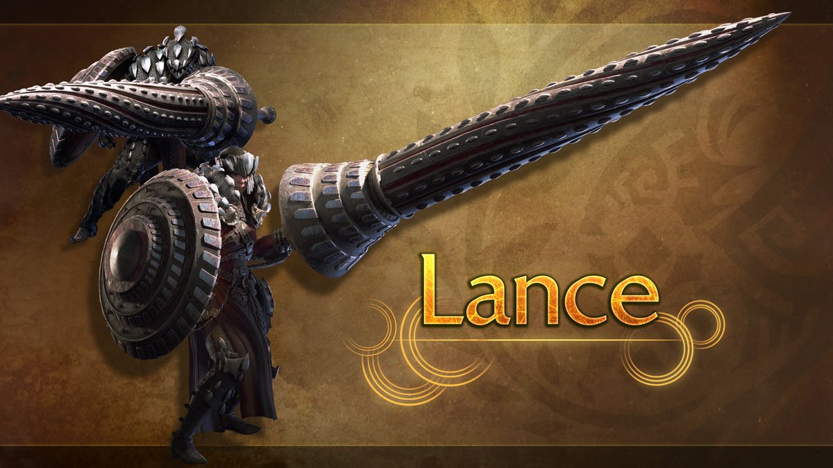 ⚔️ Lance ⚔️ Become an unstoppable wall with the Lance in #MHWilds! Punish the monster with a variety of guard-related moves and counters. With Focus Mode, go on the offensive and charge forward by exploiting the monster's weak points. #MHWilds