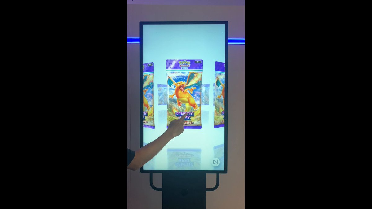 シュッ➡️👆で開封‼️ なにが出るのかな…💭 #ポケポケ #PokemonWorlds