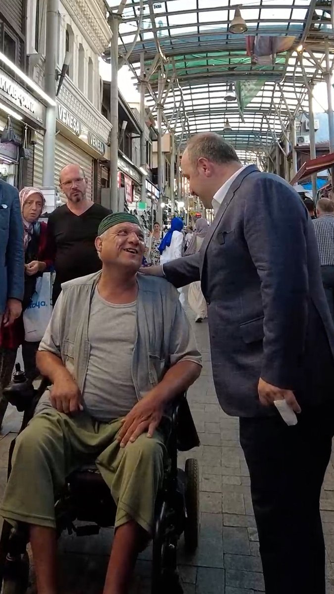 Çarşı esnafımız ve vatandaşlarımızla... 📍Bursa
