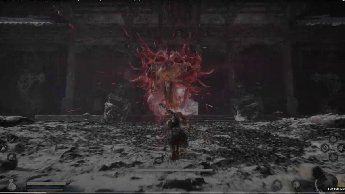 Black Myth Wukong running on PS5.