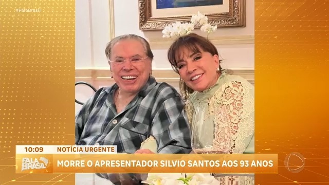 Ao vivo no #FalaBrasil: Morre o apresentador Silvio Santos, aos 93 anos ➡️ Assista no @sigaplayplus: