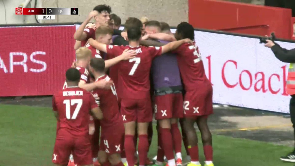 TOPI KESKINEN! 😱 A stoppage time winner for the Aberdeen FC debutant 🔴 #PremierSportsCup | SPFL