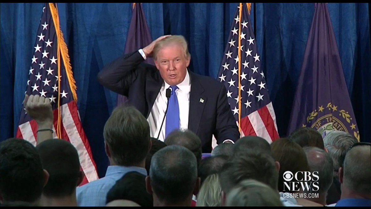 Trump is so genuine. What you see is what you get! “I’m very smart, I’m very competent, I’m really good at business and I can make this country so rich and great again”.