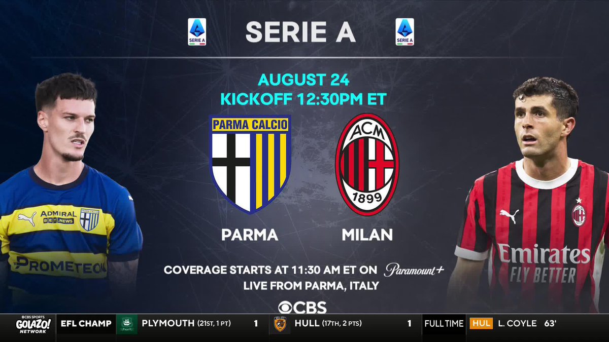 "It really feels like a moment for us." 🥹 For the first time ever, Serie A will air on CBS 📺
