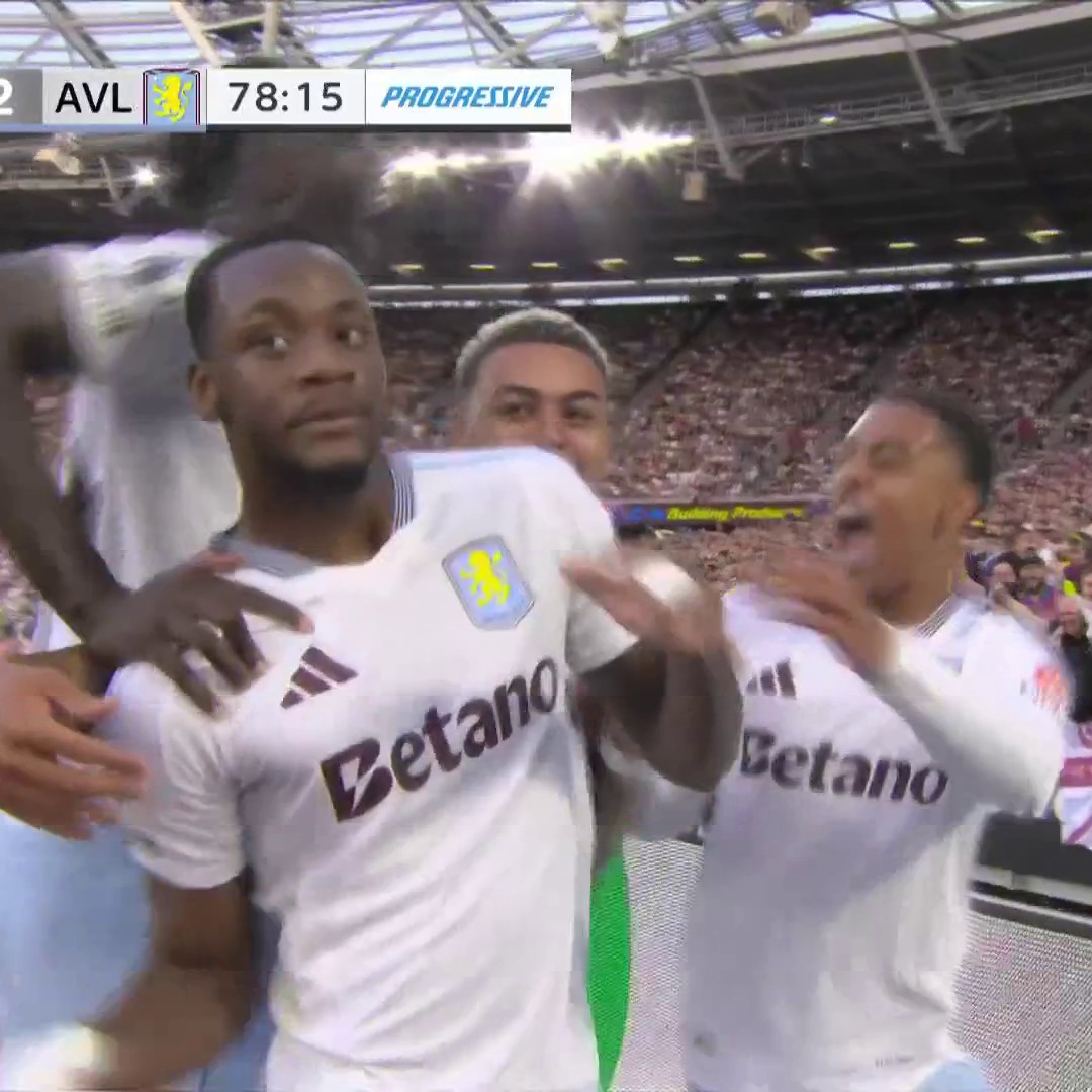 AN INCISIVE FINISH PUTS ASTON VILLA BACK ON TOP. ‼️ Jhon Duran comes up with a huge goal for the Villains!