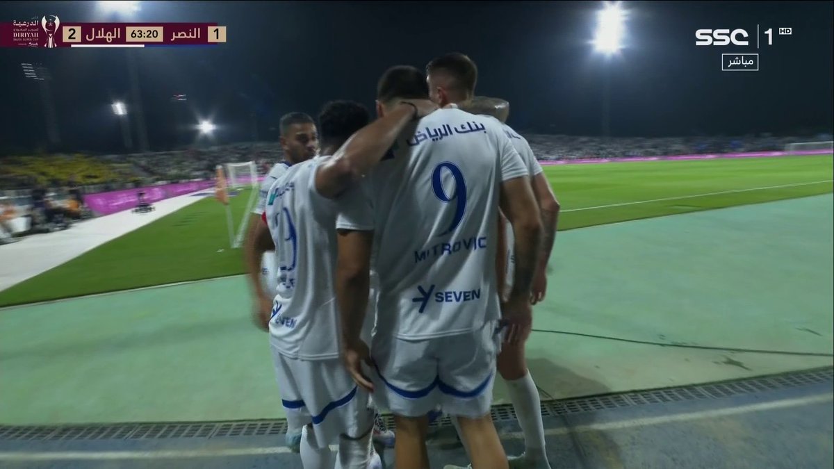 برباعية مقابل هدف.. الهلال يحقق السوبر بعد انتصاره على النصر 🔵🔥 🎙 فهد العتيبي.. 📺 شاهد أهداف اللقاء ⚽⤵ #كأس_الدرعية_للسوبر_السعودي #النصر_الهلال | #SSC