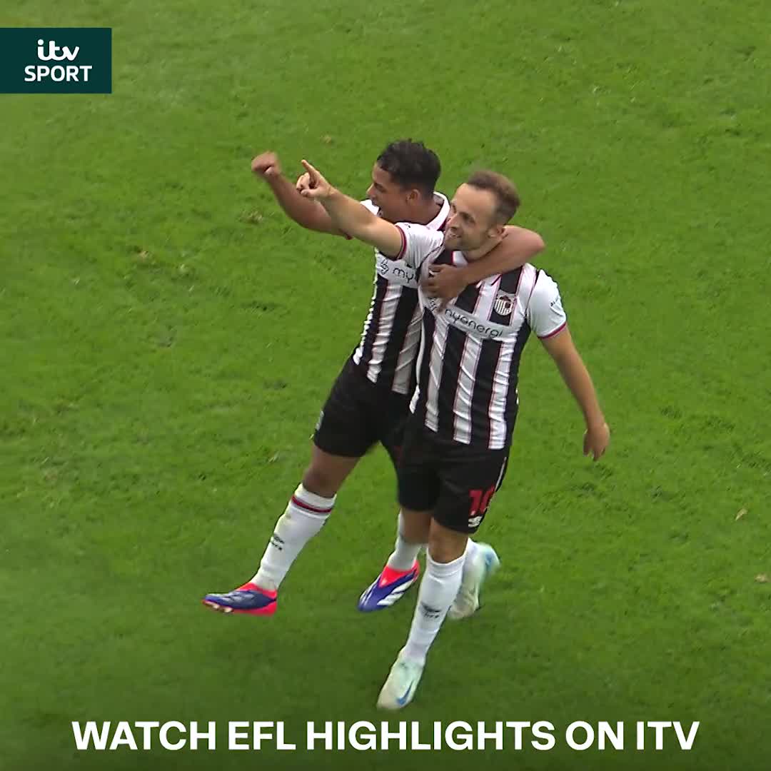 Sumptuous strike from Charles Vernam ✨ Don't miss our EFL Highlights show on ITV4 tonight at 9pm 📺 #EFL | Grimsby Town F.C.